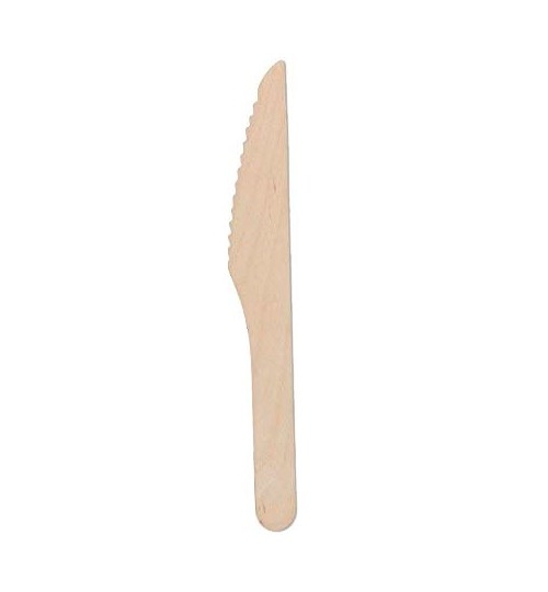 CUCHILLO MADERA 160 MM (100 UDS)