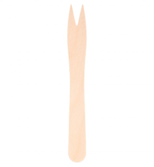 MINI TENEDOR MADERA 85 MM (1000 UDS)